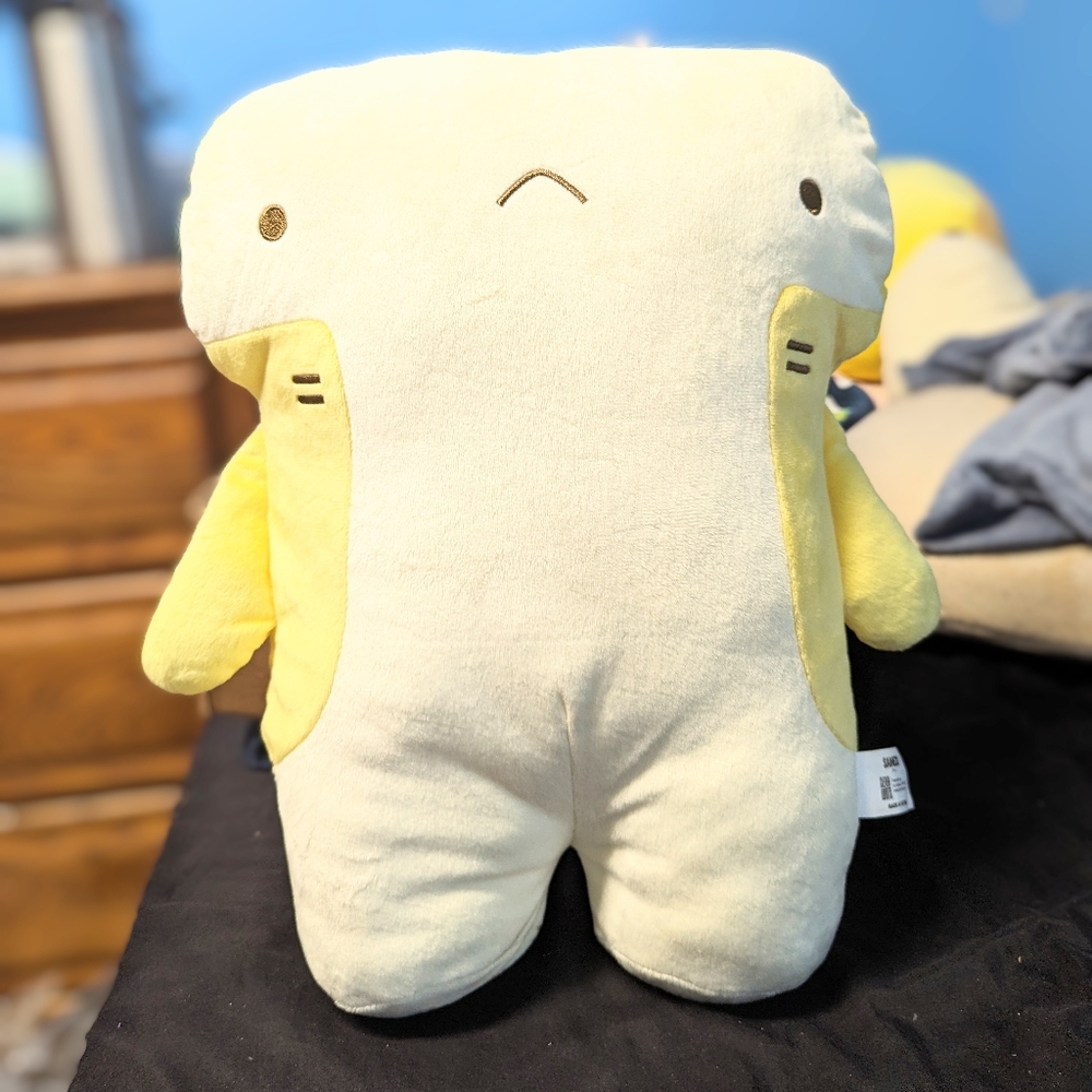 NWT Pastel Yellow Samezu Plushie